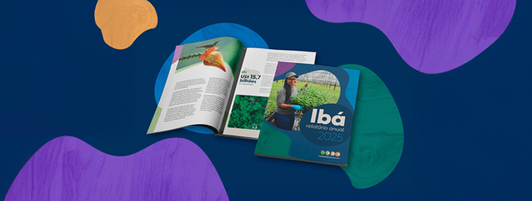 Ibá divulga Relatório Anual com recordes de produção, exportações e conservação florestal