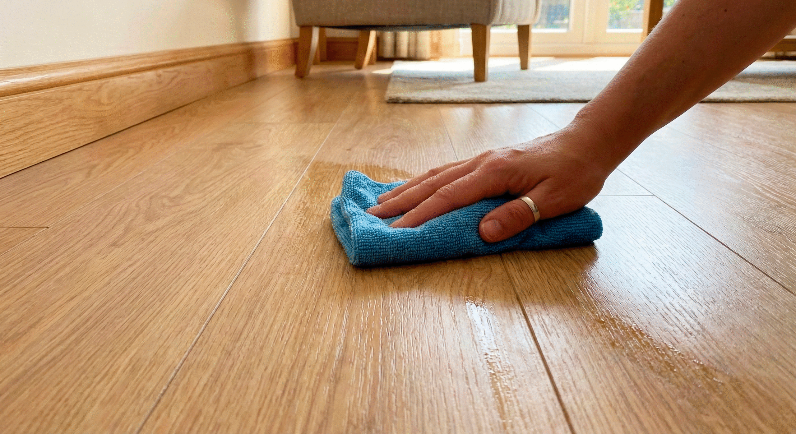 Como limpar o piso laminado de maneira correta? - Item 3